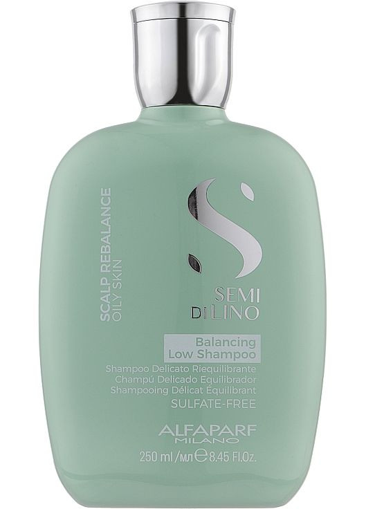 Шампунь для жирної шкіри голови Semi Di Lino Scalp Rebalance Balancing Low Shampoo 1000ml (849084-174145) Alfaparf (368660852)