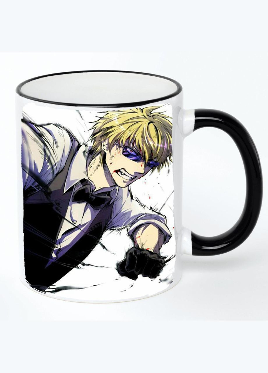 Чашка Дюрарара Аниме #003 (кружка, кружка) Белая с черной ручкой 330 мл No Brand (322714307)