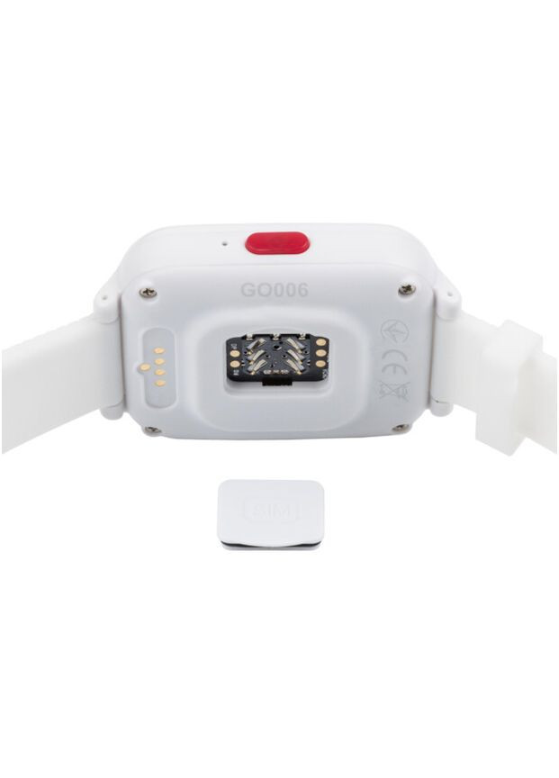 Дитячий смартгодинник із відеодзвінком GO006 GPS 4G Wi-Fi VIDEOCALL White Білий Amigo (279827177)