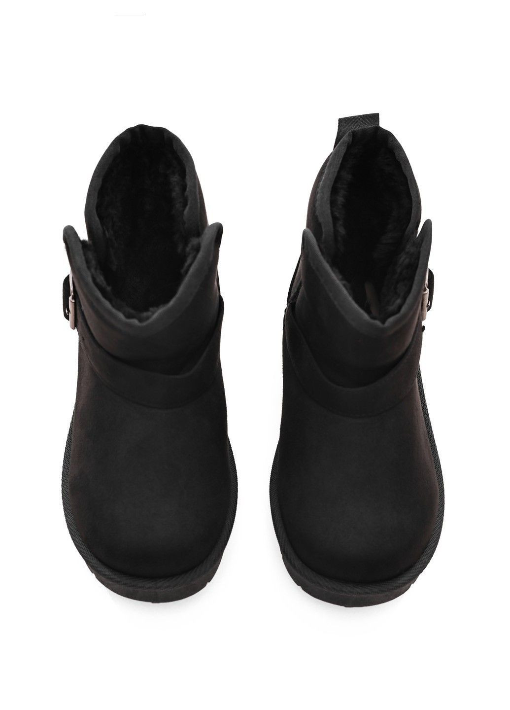 Черные угги для девочки подростка No Brand