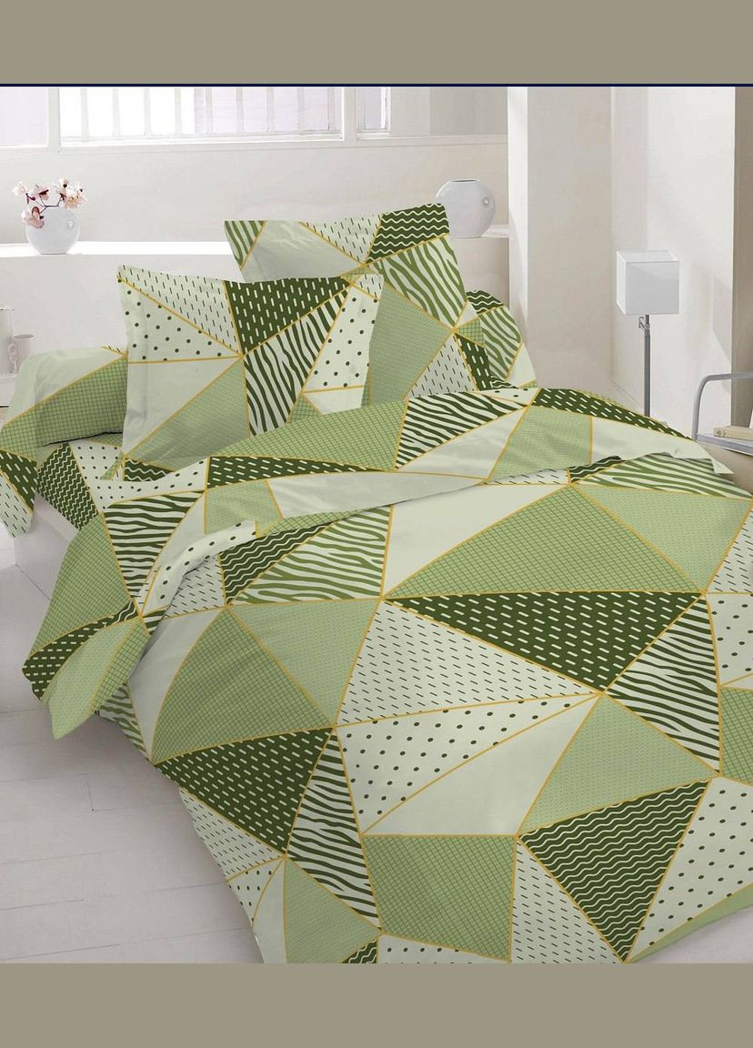 Сімейний комплект постільної білизни 100% Бавовна 200х220 см Vital-Textile Bls-1042 (327794289)