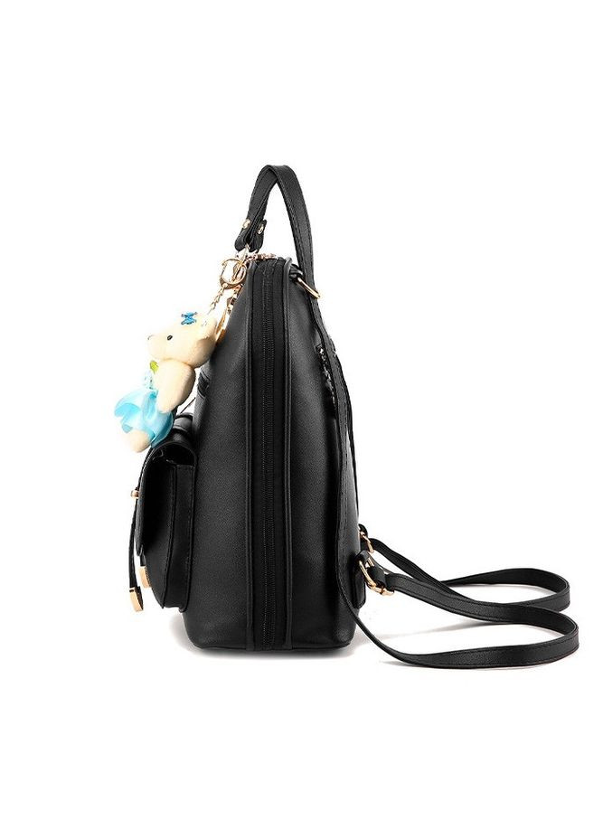 Детский рюкзак сумочка с брелком | Детская сумка-рюкзак трансформер | Сумка рюкзак подростковый для девочек No Brand (334730499)