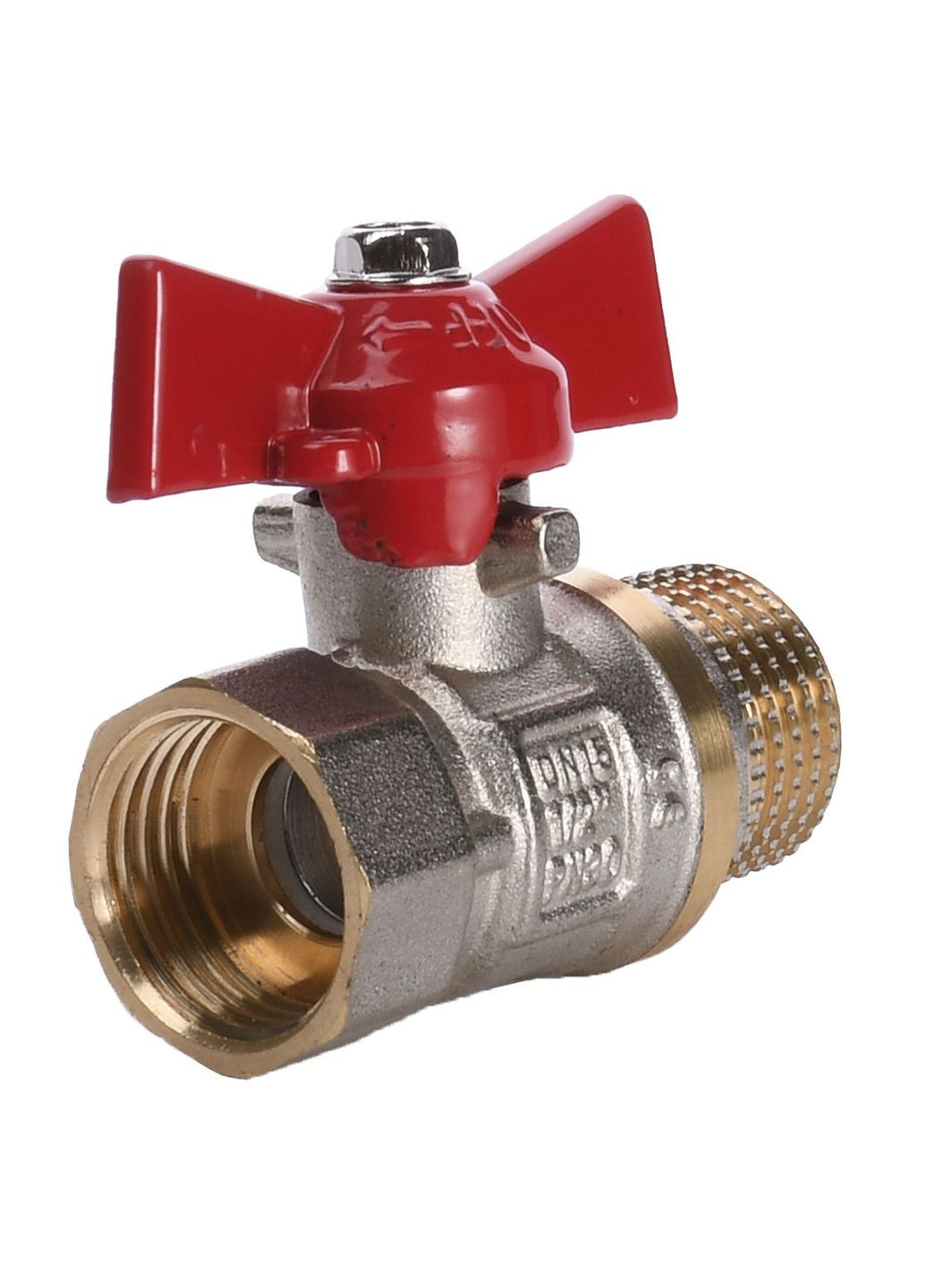 Кран кульовий прямий WATER VALVE 1/2″ ЗВ КБ NVV Q002 Quality (299996855)