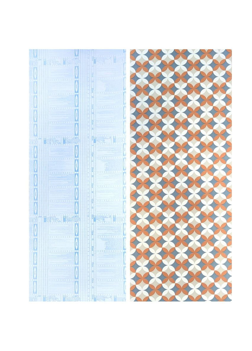 Самоклеюча плівка оранжеві квіти 0,45х10м SW-00001220 Sticker Wall (316187300)