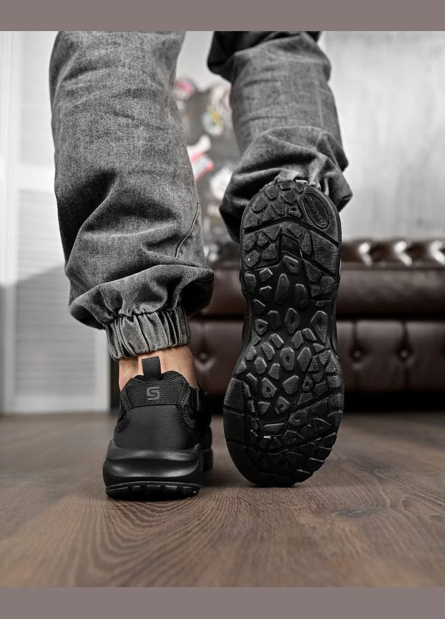 Чорні Літні чоловічі кросівки huarachi black No Brand