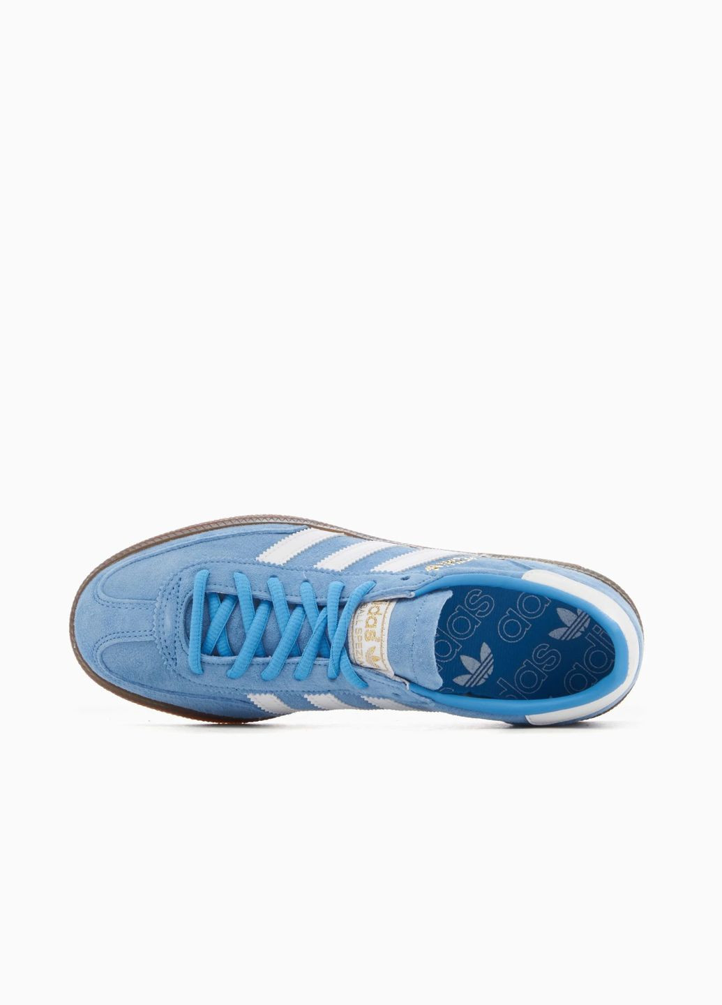 Синие всесезонные кроссовки мужские handball spezial bd7632 весна-осень замша синие adidas