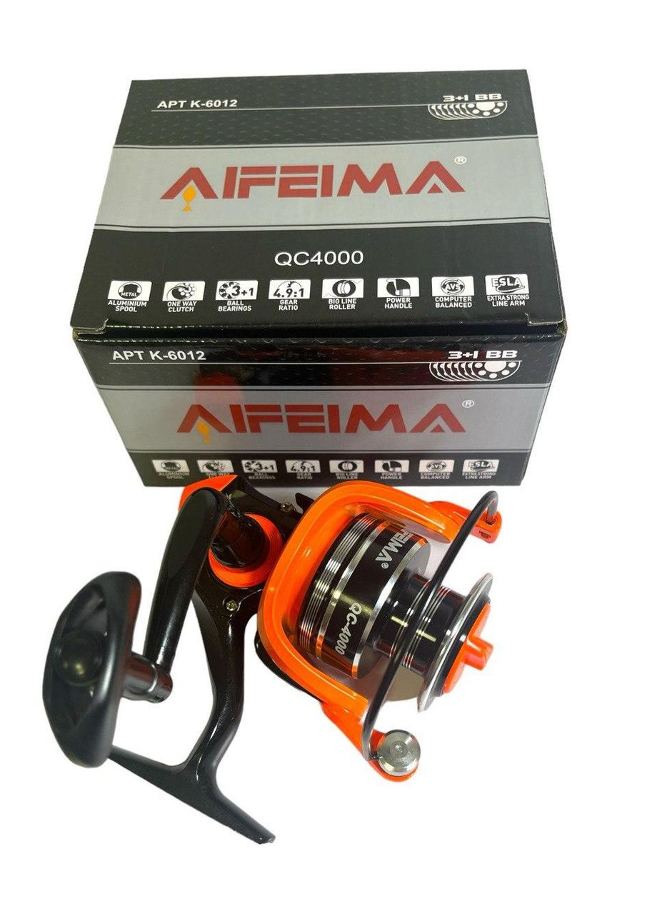 Котушка QC (3+1 BB) ART K-6012 Feima (322463830)
