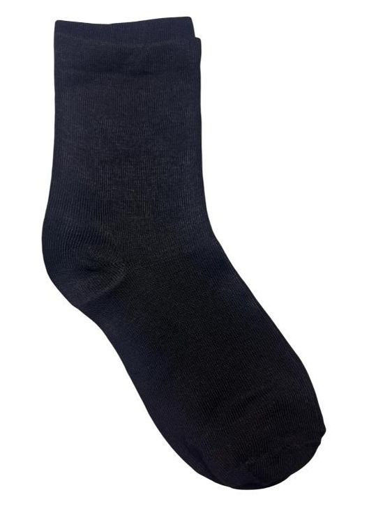 Комбіновані шкарпетки високі з бавовни, однотонні 35-40р. набір 3 шт, різнокольорові (336385971)