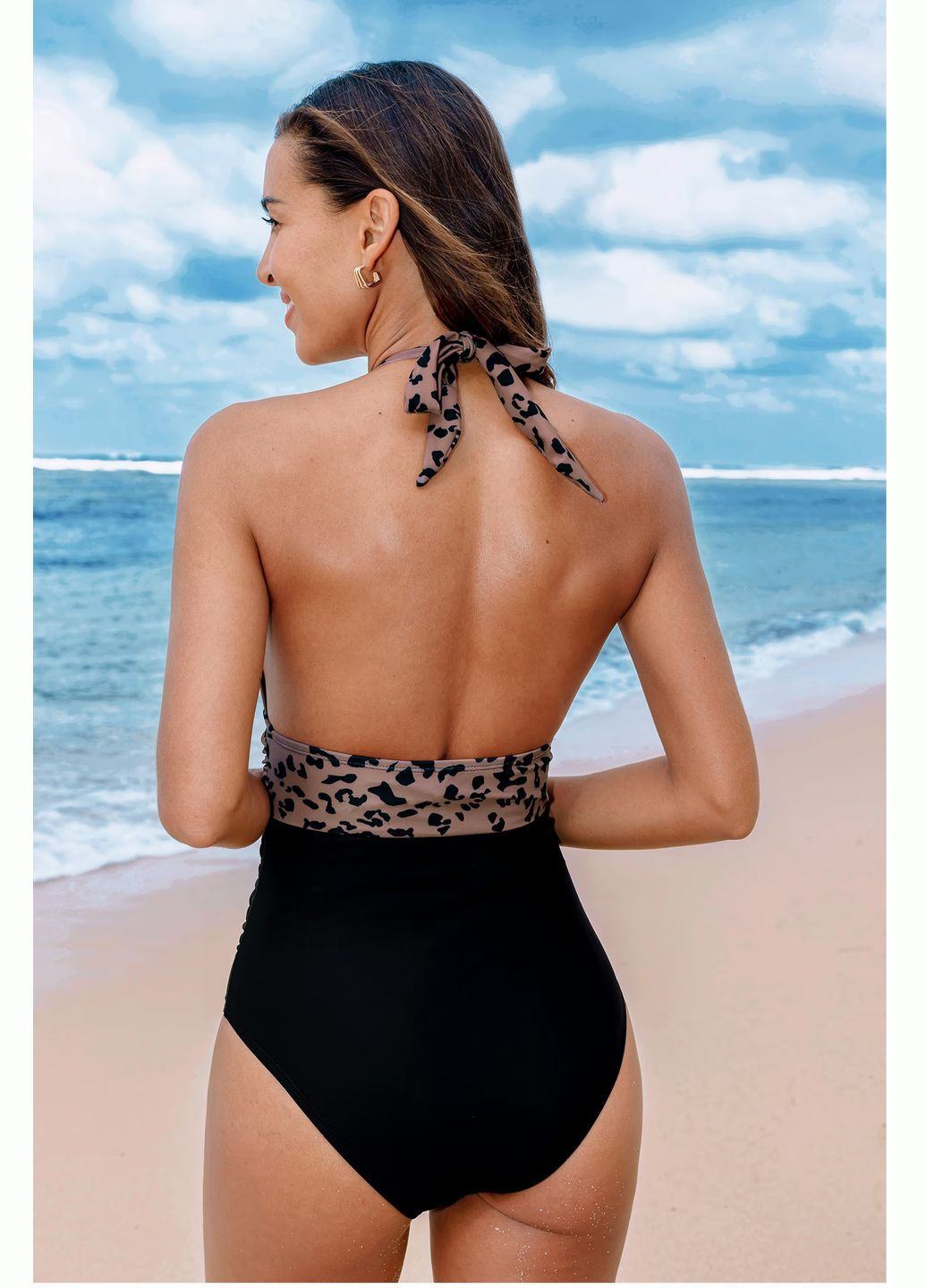 Бежевий літній купальник CUPSHE