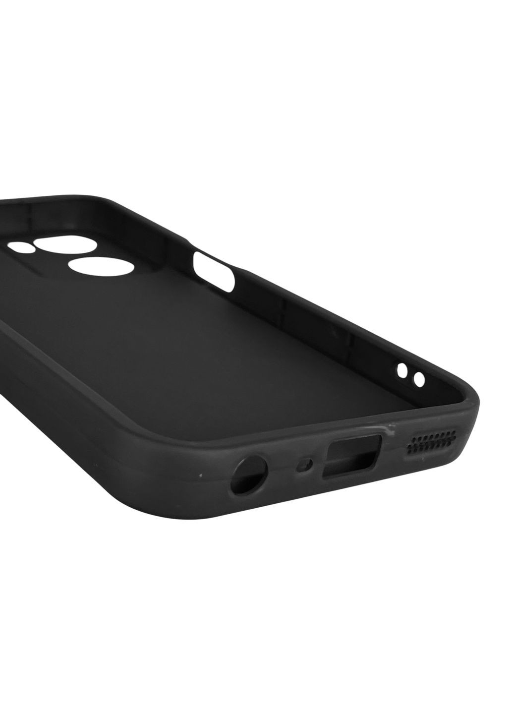 Чехол силиконовый Soft Touch с 3D принтом женским для A57 (4G) черный (Полная защита камеры) Oppo (373670830)