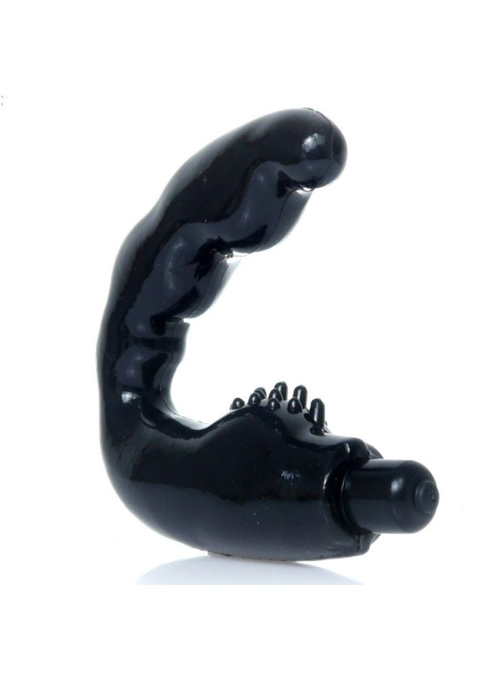 Черный массажер простаты с вибрацией "Anal Fantasy Black" Boss Series (302804168)