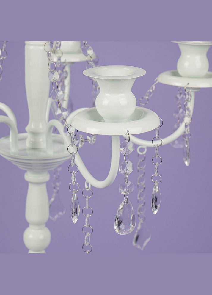 Подсвечник на 6 свечей с кристаллами 93 см 12011-001 Lefard (346535181)