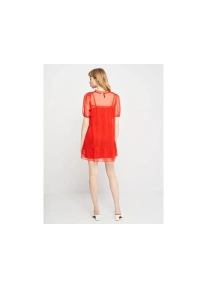 Червона одяг жіночий сукня `st1d053 л 0928352 швеція (р) H&M