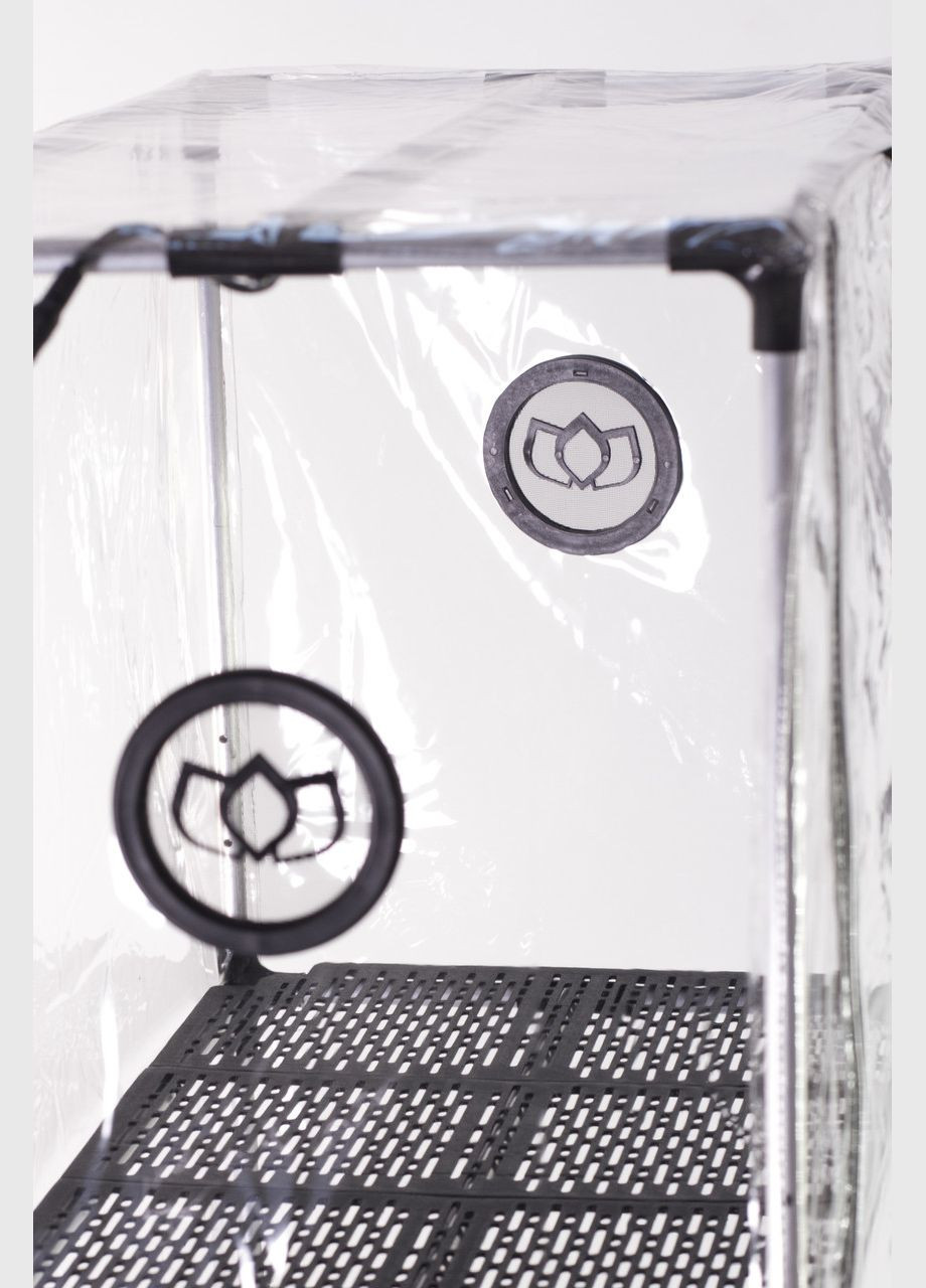 Міні теплиця з фіто світлом для дому Sezam XL Aluminium PS Міні-теплиця для дому, балкона, тераси, патіо Metaplant (346532026)