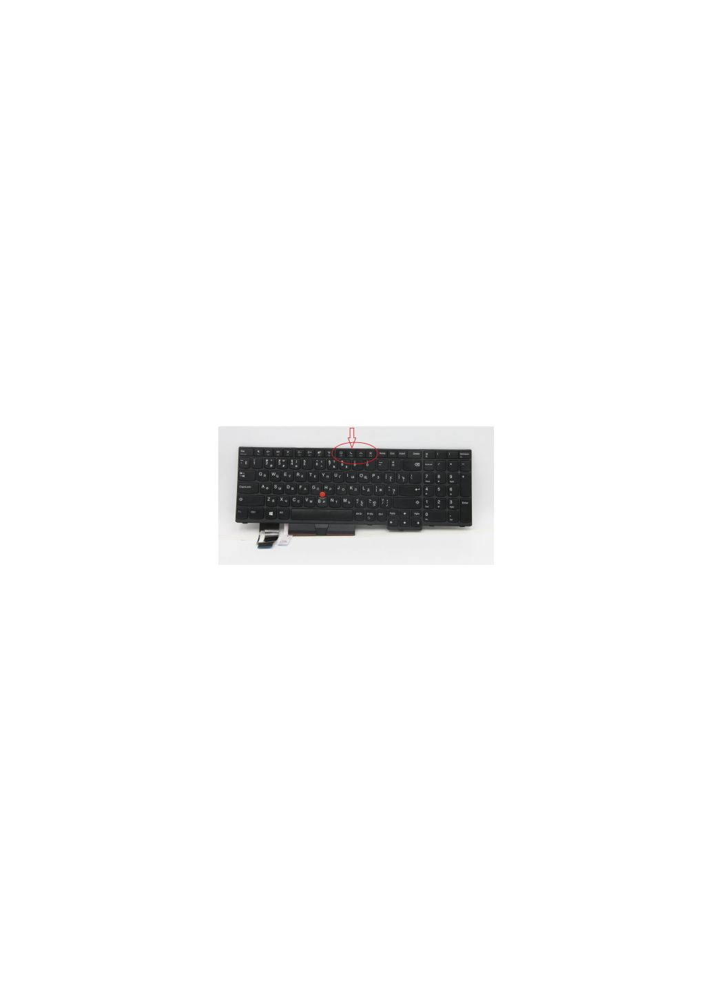 Клавиатура ноутбука (A46203) Lenovo thinkpad t15 gen1/gen2 черн с черн тп ua (276706955)