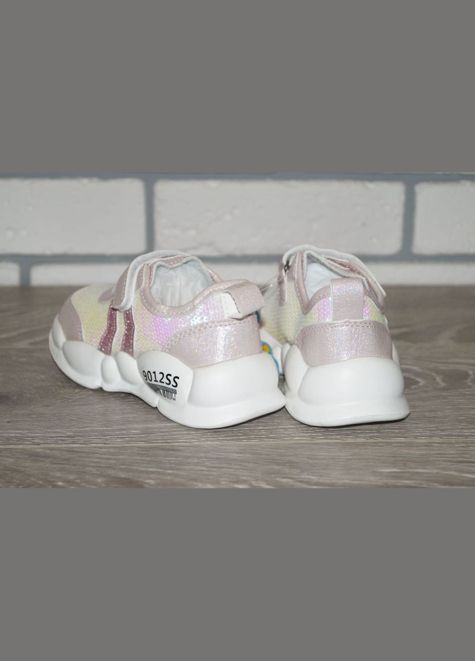 Светло-розовые демисезонные кроссовки для девочки розовые YTOP