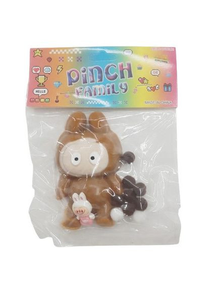 Игрушка-антистресс Забавные монстры коричневая (FG250526007G/4) Qunxing (370257147)