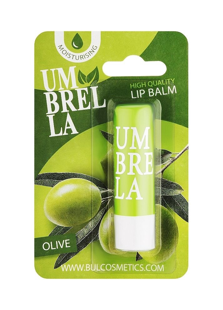 Бальзам для губ олива Umbrella High Quality Lip Balm Olive (301221378)