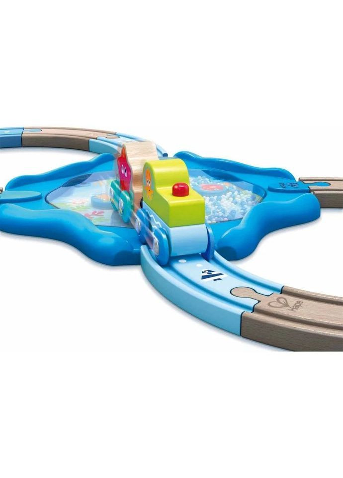 Іграшкова залізниця Підводний світ 15 елементів () Hape E3827 (366578429)