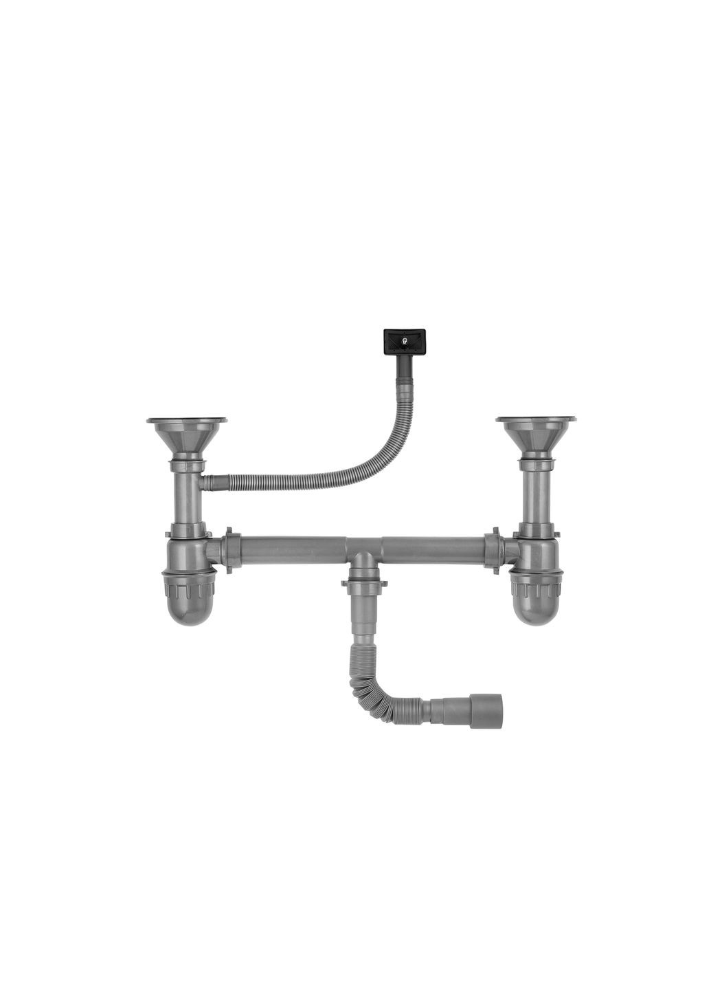 Сифон для кухонної мийки KRP Siphon - 012 3 1/2"х50/40 мм Kroner (336938160)