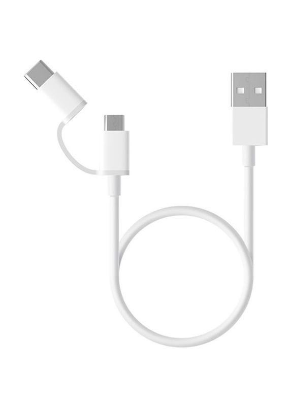 Кабель Mi USB cable 2 в 1 Micro + TypeC SJV4082TY оригінальний Xiaomi (279827114)