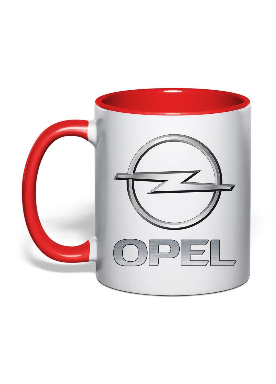 Чашка з друком "Opel" 330 мл ( ) (32714) No Brand (365814300)