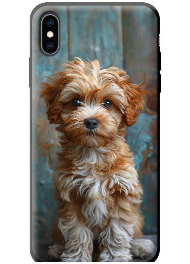 TPU чехол 'Щенок мальтипу' для Endorphone Apple iPhone XS Max (297868081)