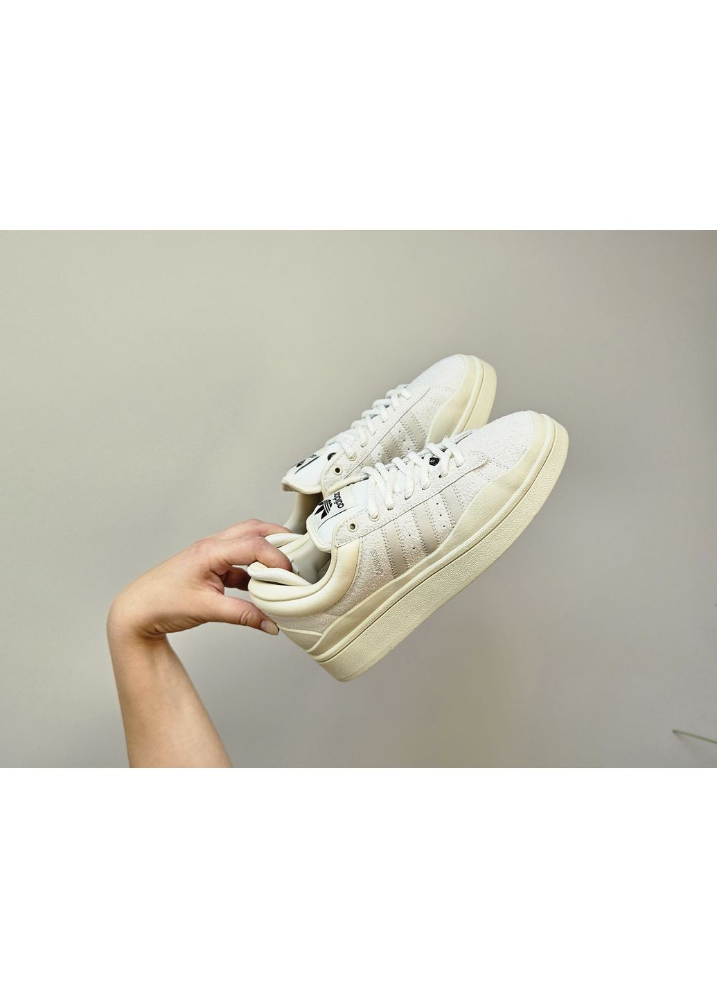 Кросівки жіночі і чоловічі Adidas Campus x Bad Bunny Beige| Адідас Кампус бежеві No Brand бежеві демісезони (363296033)