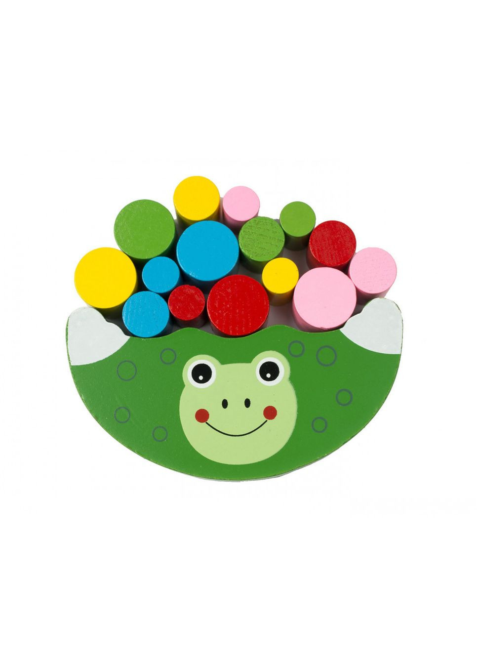 Детская игрушка балансир Божья коровка MD 1276 деревянная Лягушка Bambi (304411151)