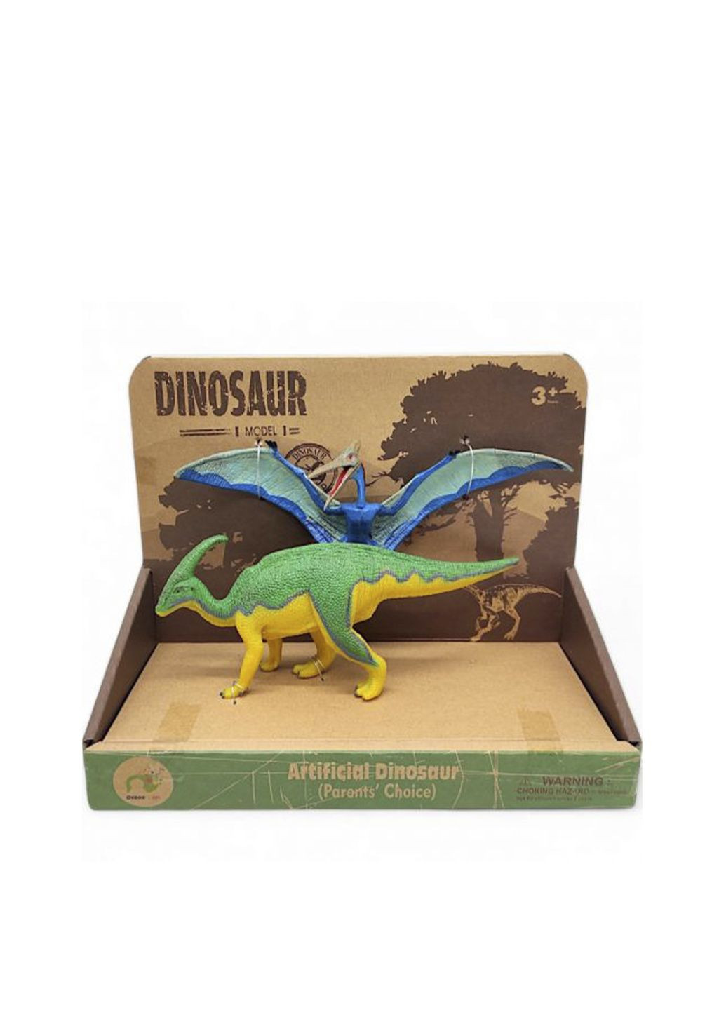 Набір іграшкових динозаврів колір різнокольоровий CB-00271709 No Brand (319115358)