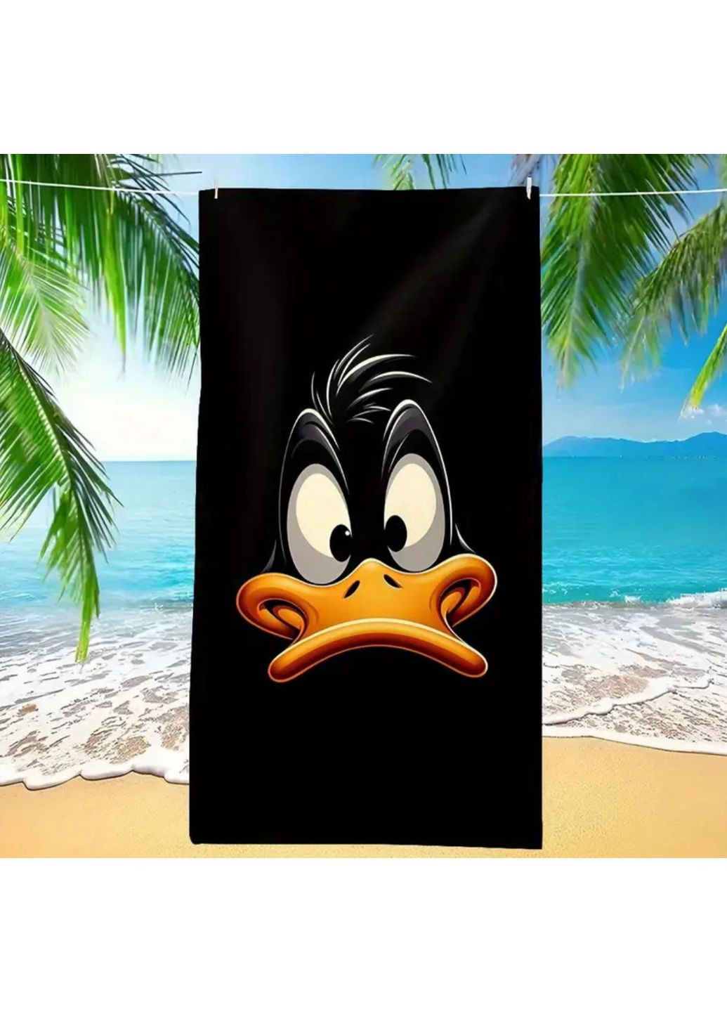 Полотенце пляжное "Leopard" No Brand (338430960)