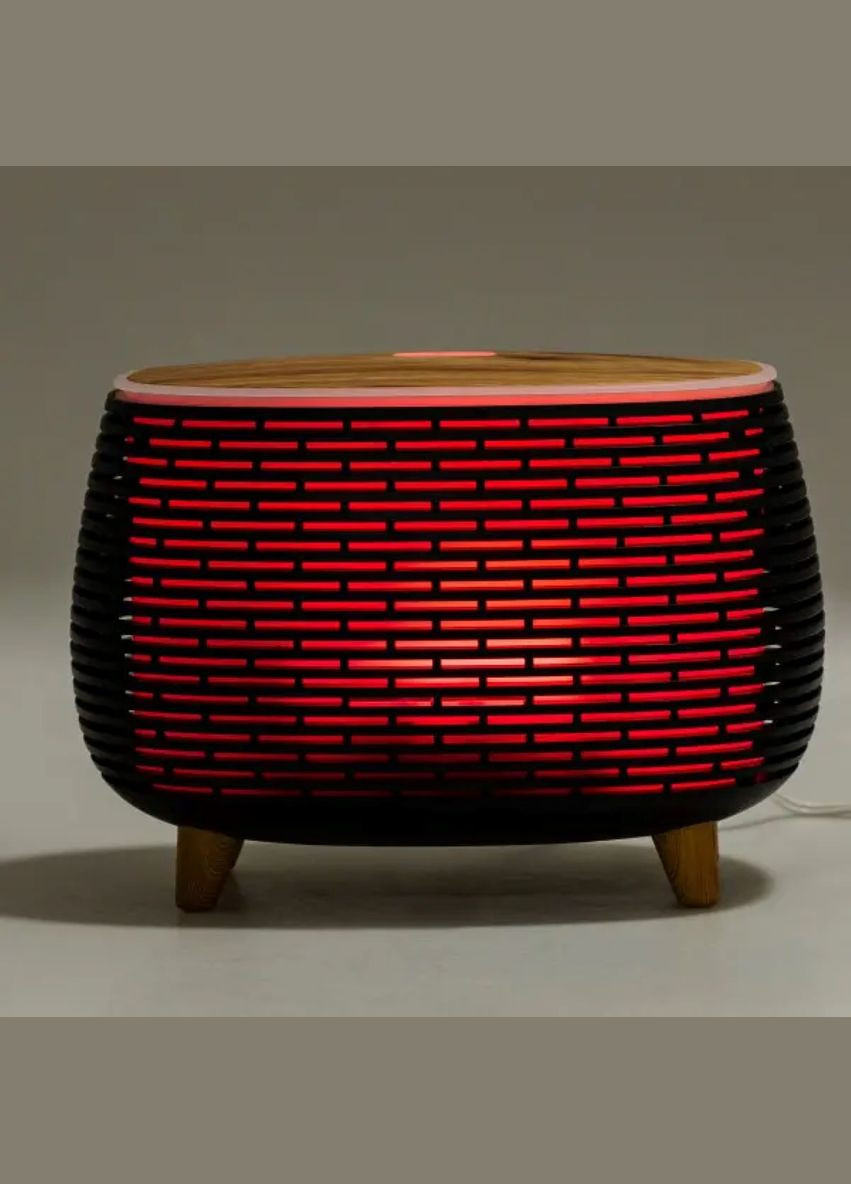 Зволожувач повітря Holdmay Life of Leisure Aroma Diffuser 400ml Чорний HPKP7049B Happy Life (335809841)