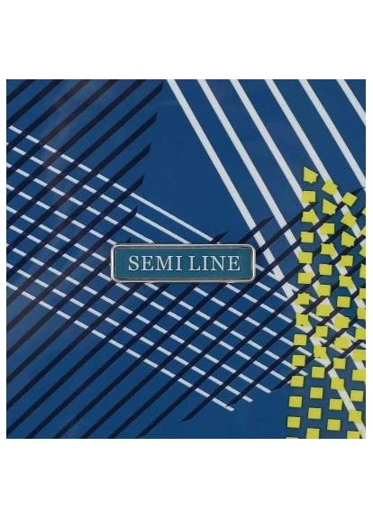 Чемодан Pattern 24" M Blue (T5652-2) Semi Line (391471833)