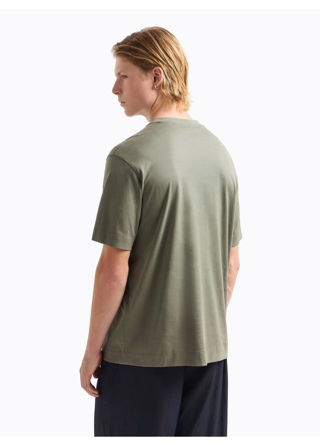 Зеленая футболка 9651851 зелёный 5o3227 Emporio Armani