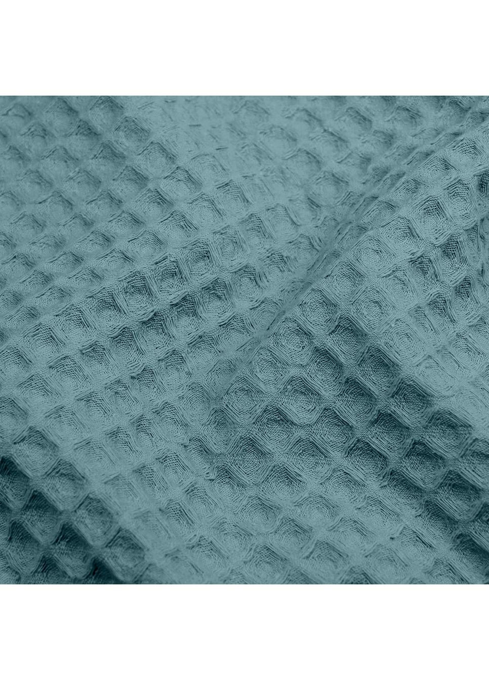 Плед-покрывало вафельное 160х230 см Olympic Greek Waffle Бирюзовый Cosas (369668512)