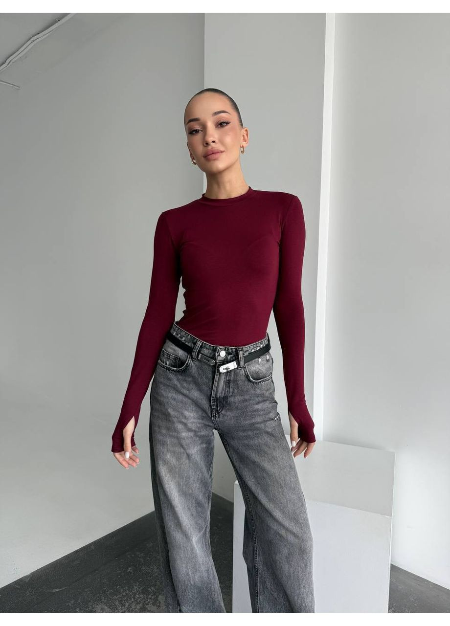 Жіночий легкий лонгслів Fashion (371133750)