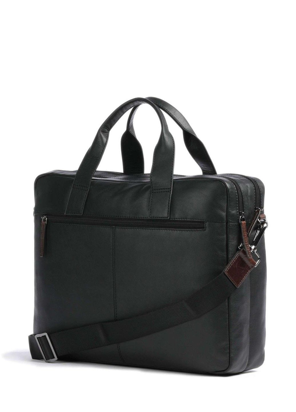 Мужская сумка-портфель кожаная CORSO DELUXE Черный Bugatti (280950641)