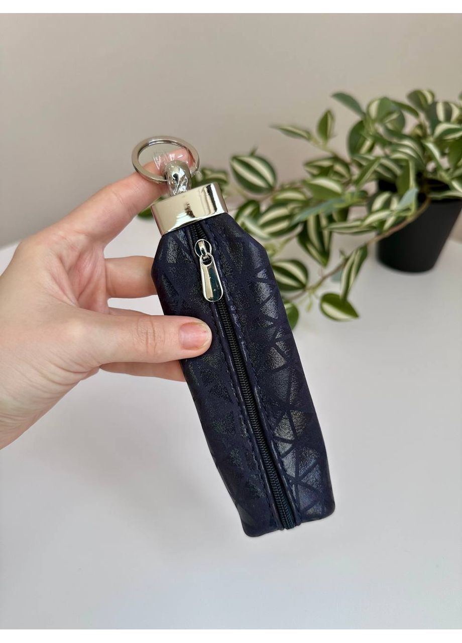 Ключница кожаная для обычных ключей на змейке с кольцом VI&VA (361847438)