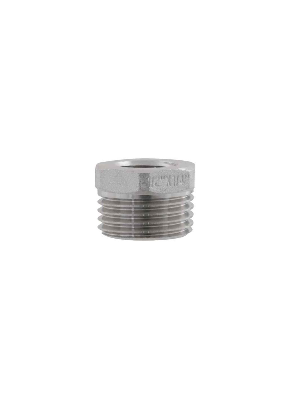Футорка 1/2"Зх1/4"В латунь, ЗВ, DN15х8, никель, F01001 Raftec (357222382)