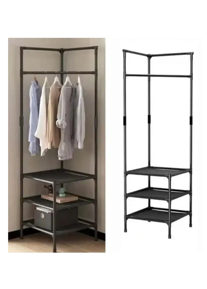 Кутова вішалка для одягу металева підлогова No Brand (341304531)