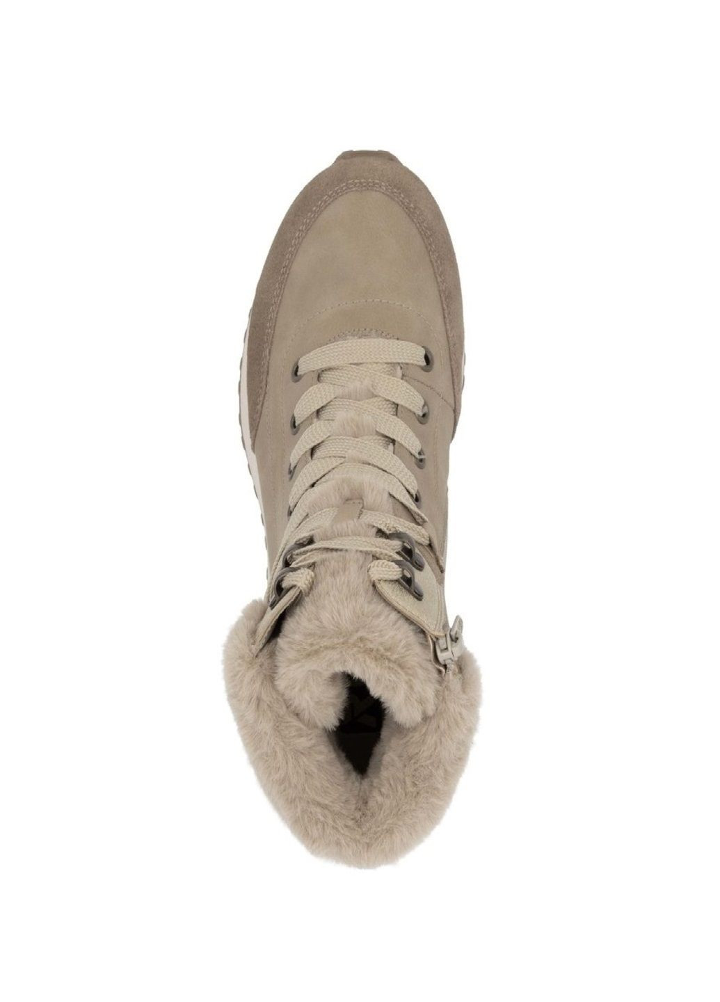 Зимние ботинки Rieker из натурального нубука