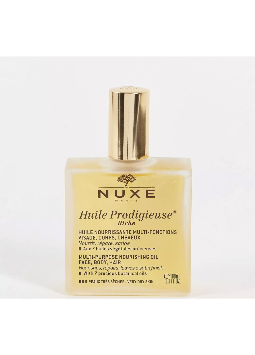 Huile Prodigieuse Riche мультифункциональное сухое масло для очень сухой кожи, 100 ml Nuxe (367832454)