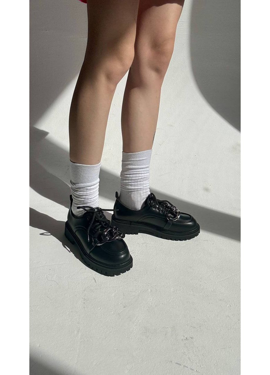 Helen Демісезонні туфлі з акцентним декором чорний з штучна шкіра, україна — демісезон (368544186)