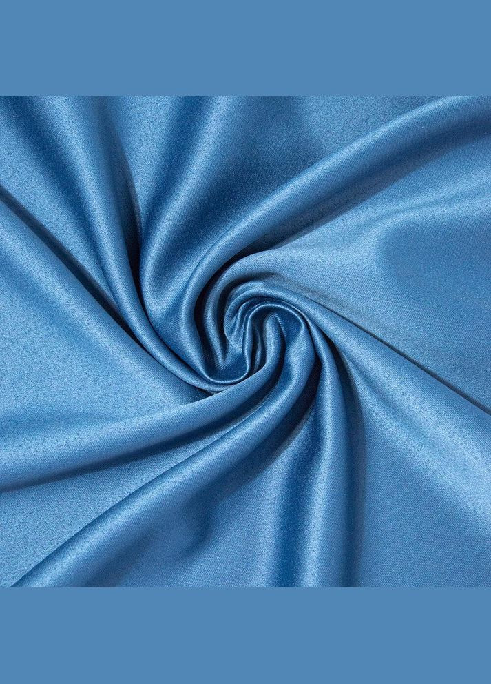 Ткань портьерная однотонная Блэкаут V-30 деним IDEIA (275870078)