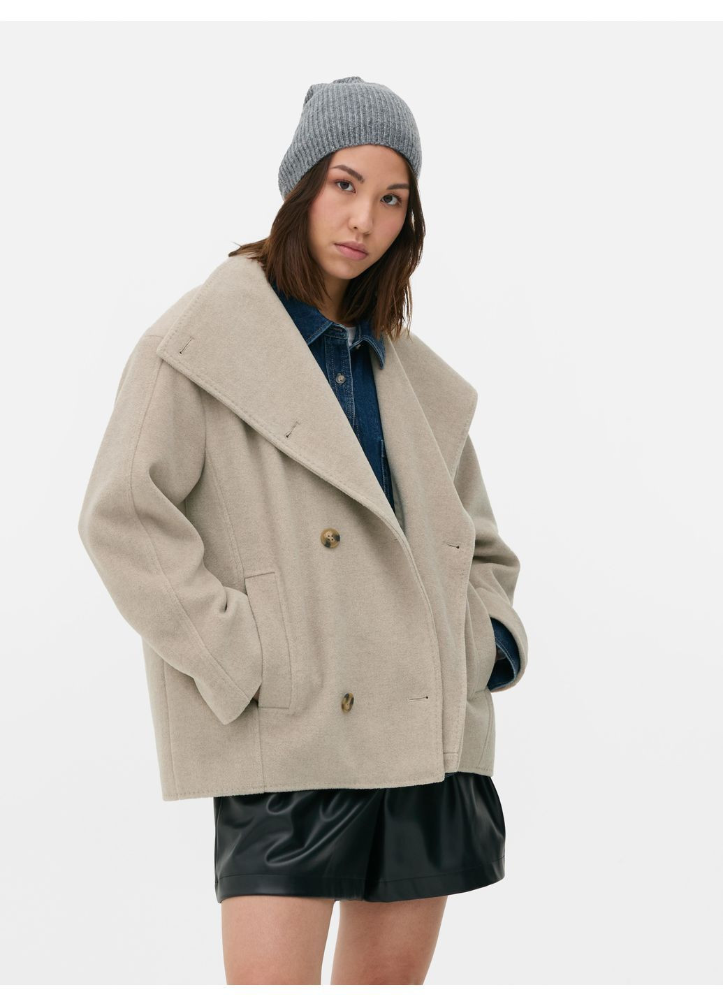 Бежева куртка легка,бежевий, Primark