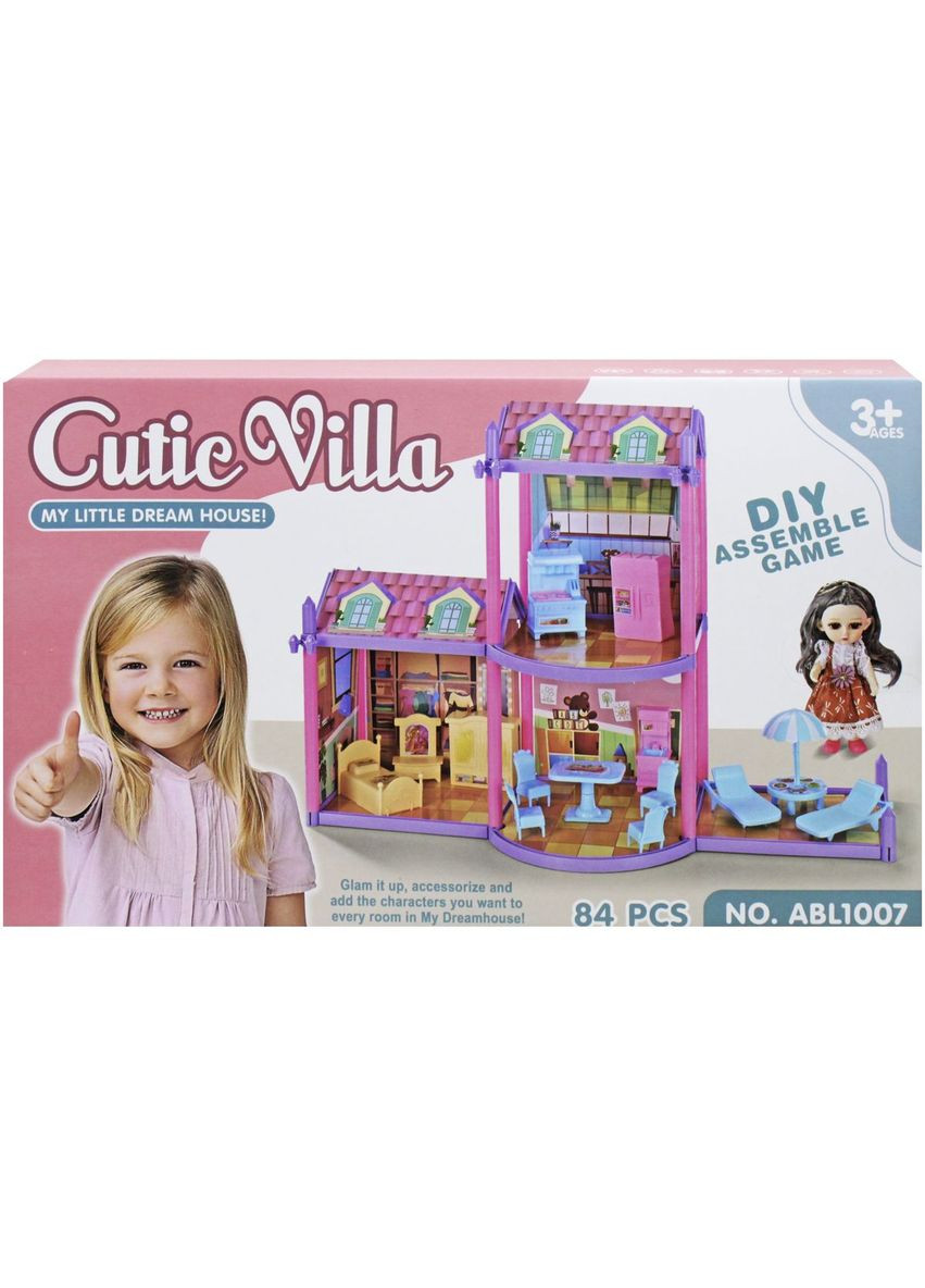 Ігровий набір будиночок+лялька "Cutie Villa" MIC (292142392)