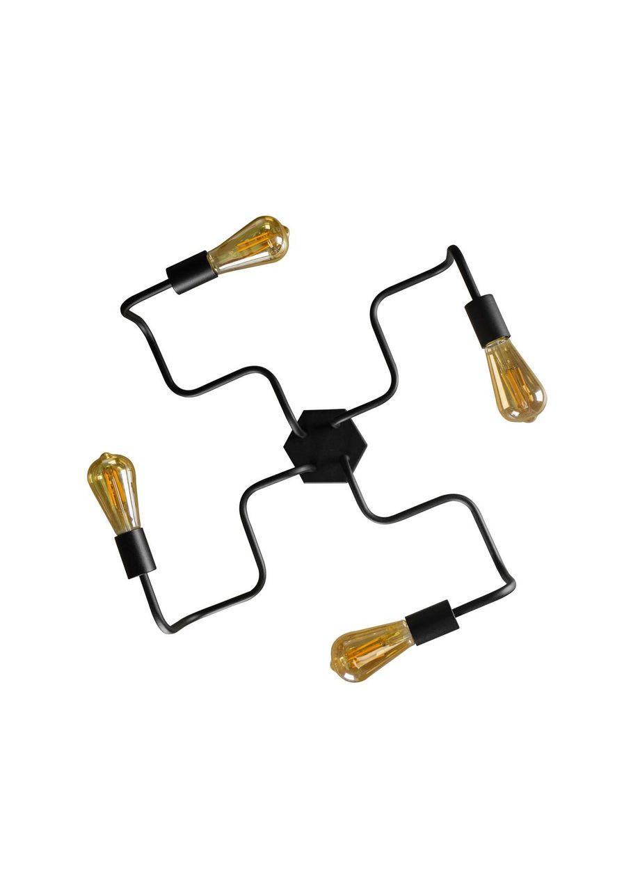 Люстра лофт Laminari на чотири лампи павук NL 5526-4 MSK Electric (325882513)