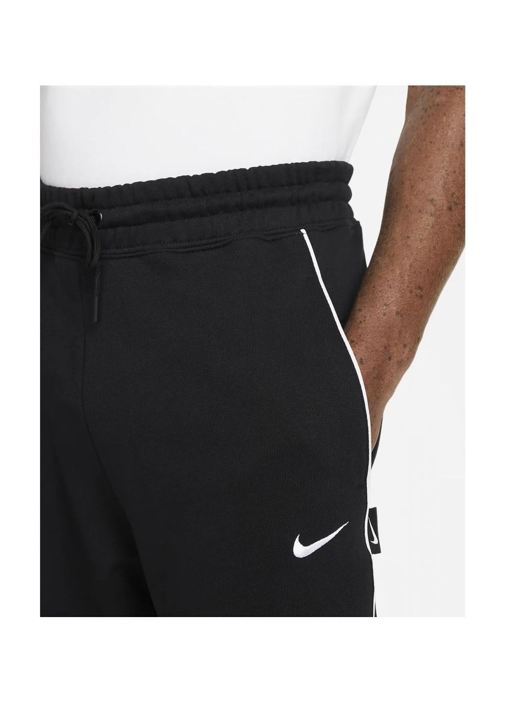 Штани чоловічі Swoosh Flc Pant Black Nike (364662485)