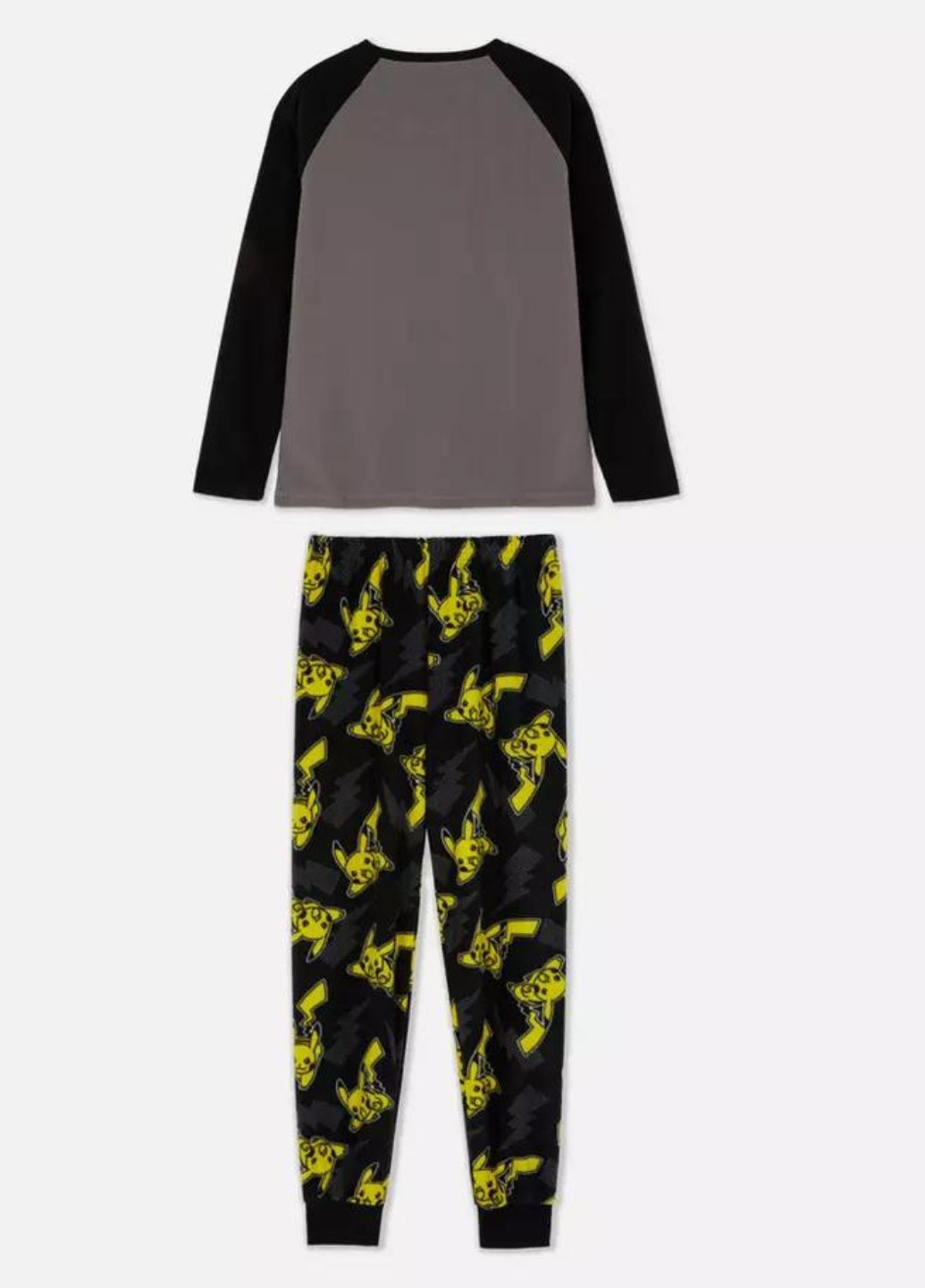 Комбинированная всесезон флисовая пижама подростку реглан + брюки Primark