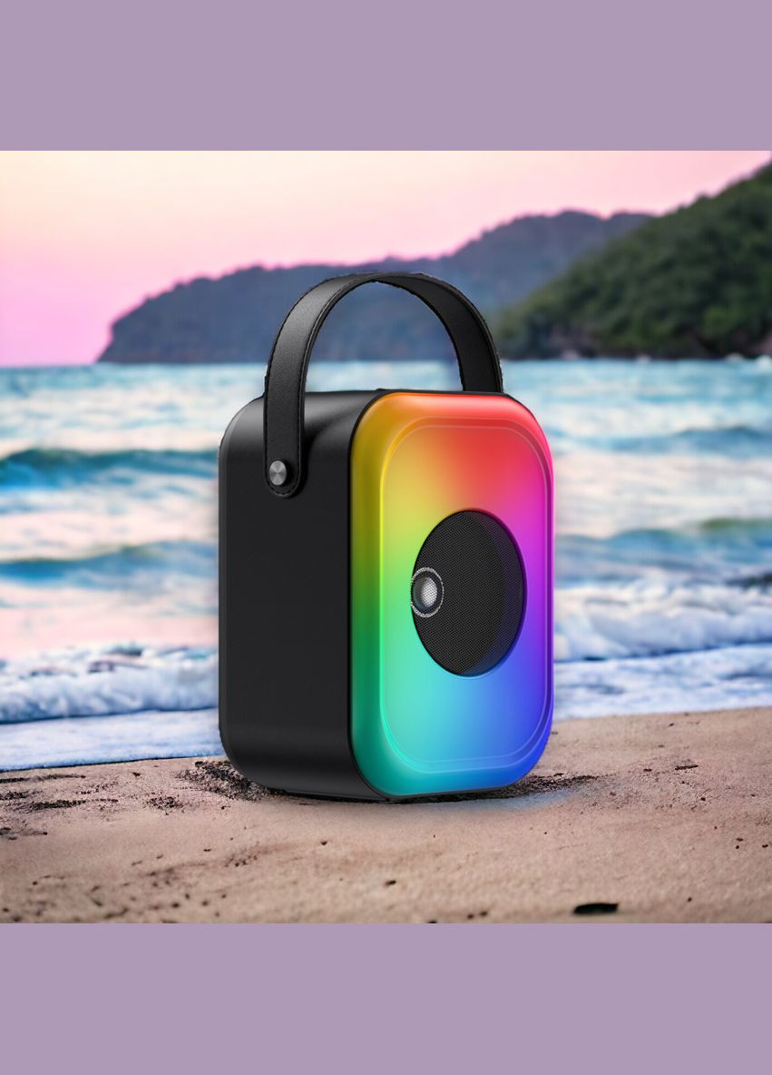 Портативная колонка HVSQ128BT 5W RGB Black Havit (282313548)